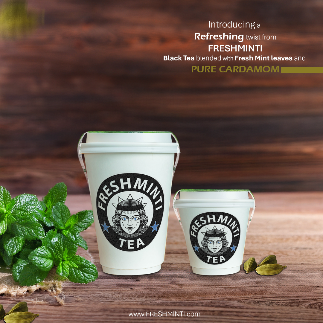 Discover the Refreshing Twist: FRESHMINTI Pure Cardamom Tea