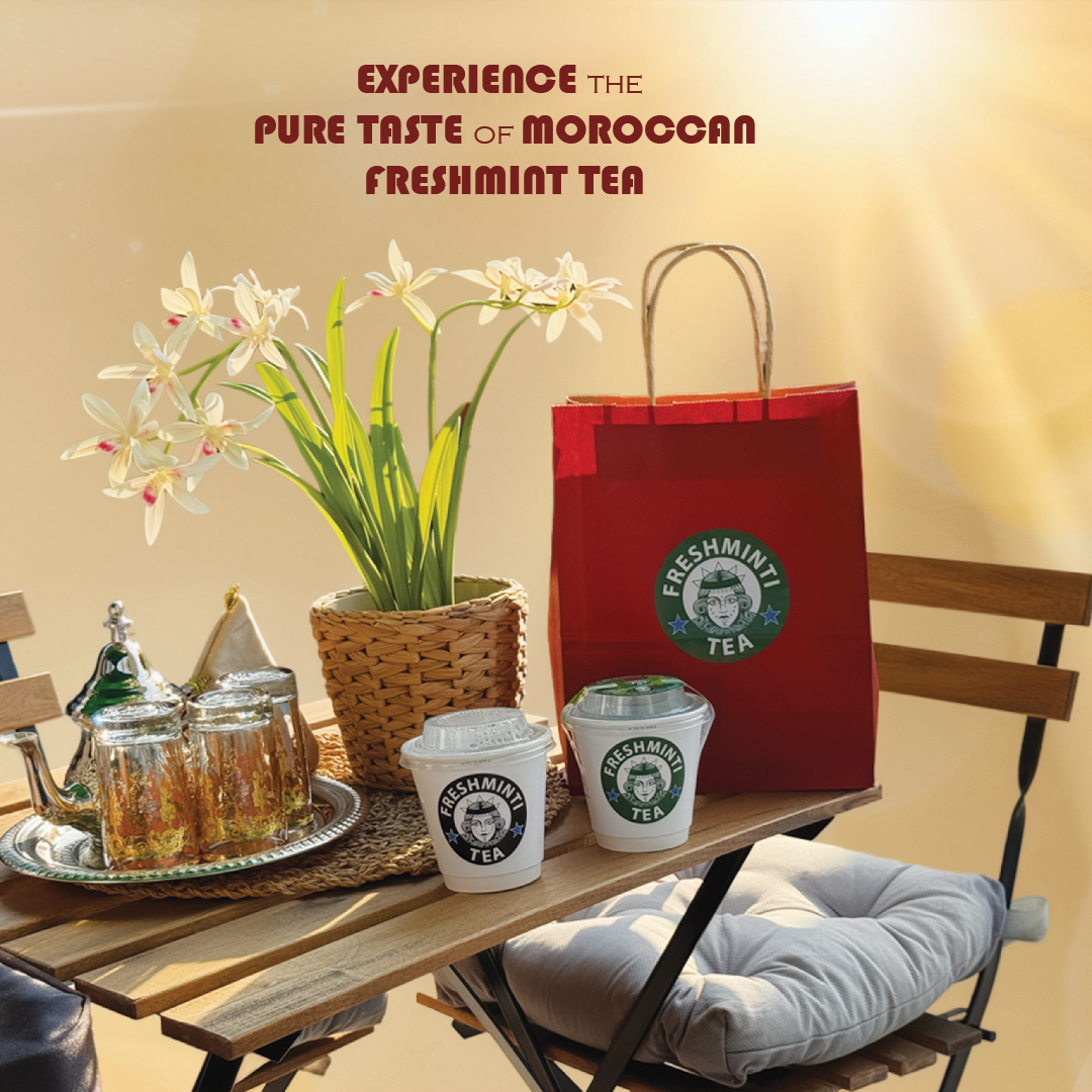Experience the Pure Taste of Moroccan Freshmint Tea