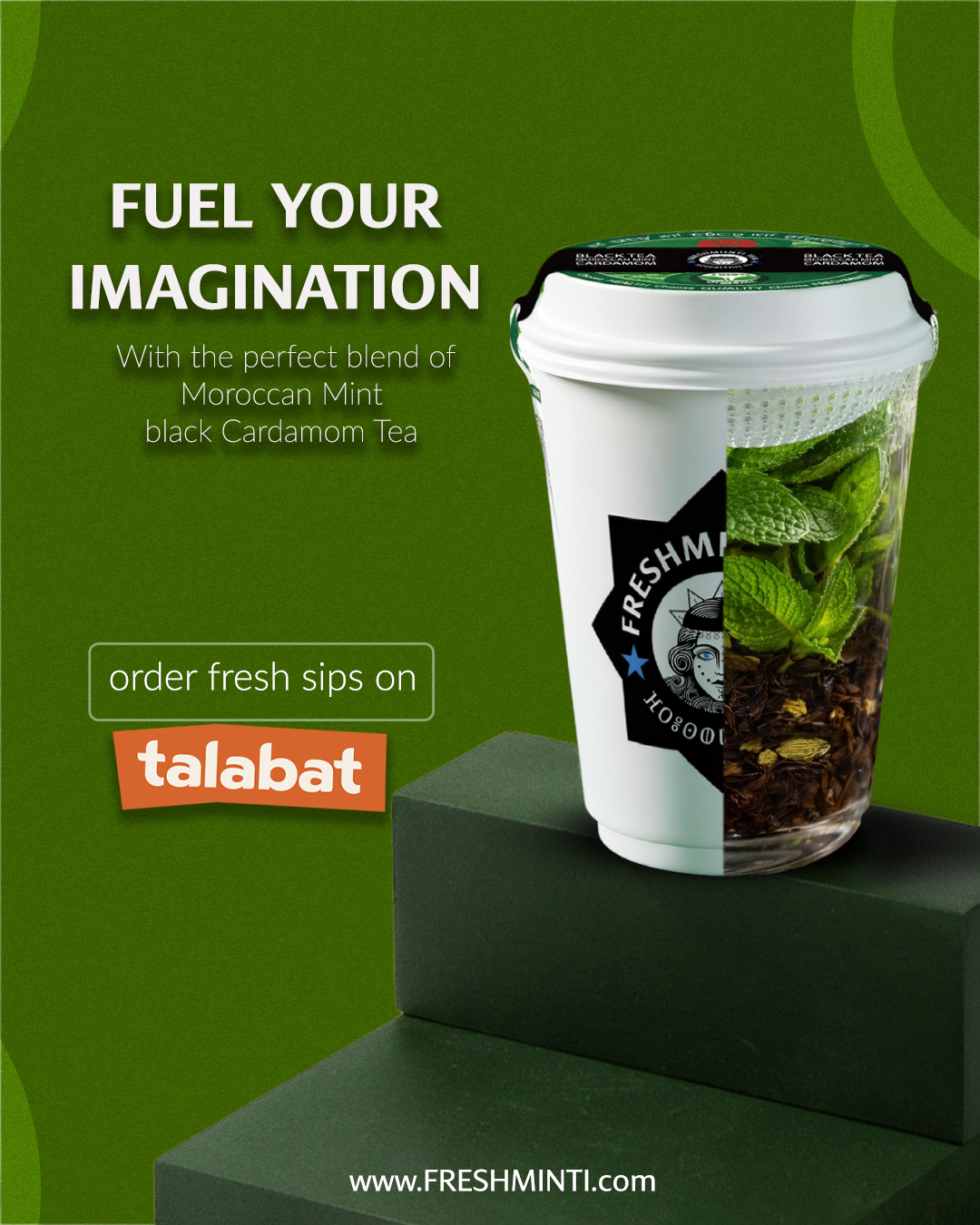 Fuel Your Imagination with Moroccan Mint Black Cardamom Tea